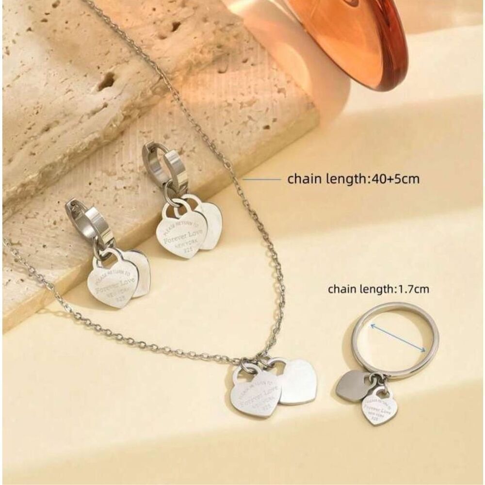 Heart Jewelry Set - Picture 2 of 14